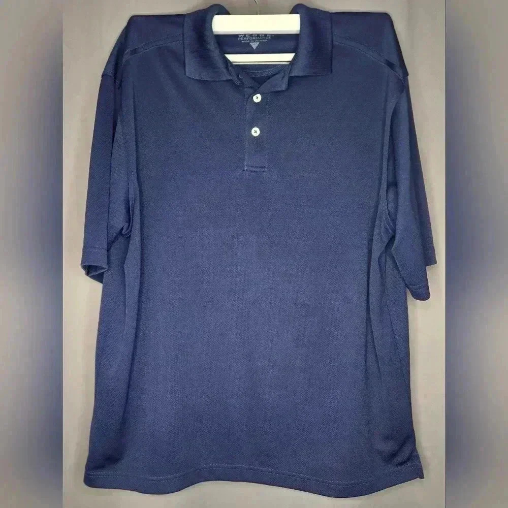 Men's wedge performance size XL polo.